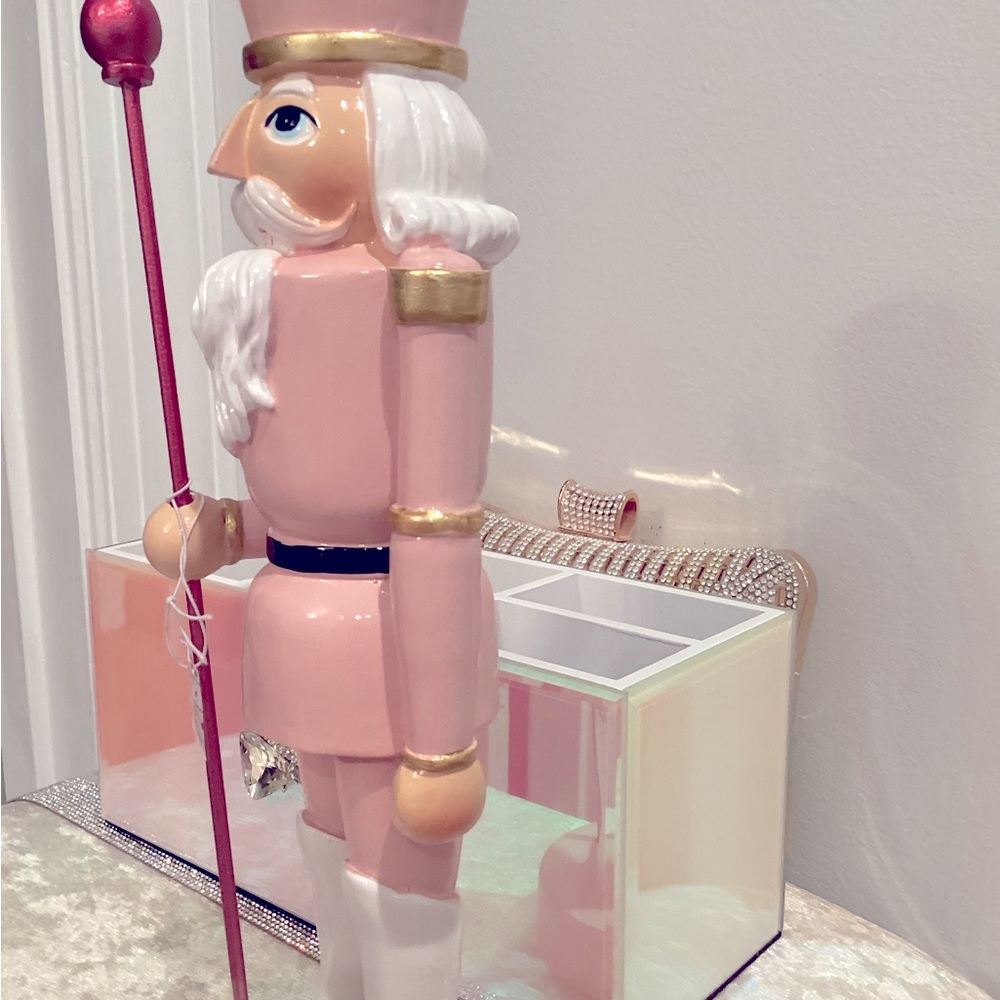 COPY - Adorable pink nutcracker neiman Marcus - Picture 3 of 7